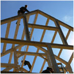 The Timber Frame Raising is a time honored tradition